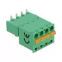 Delock zestaw złączy śrubowych do PCB 4-pinowe, raster 5,08 mm, poziome 66506