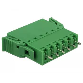 Zestaw złącz śrubowych Delock do PCB 6-pinowy 3,81 mm raster pionowy (65972)