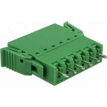 Zestaw złącz śrubowych Delock do PCB 6-pinowy 3,81 mm raster pionowy (65972)