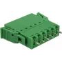 Zestaw złącz śrubowych Delock do PCB 6-pinowy 3,81 mm raster pionowy (65972)