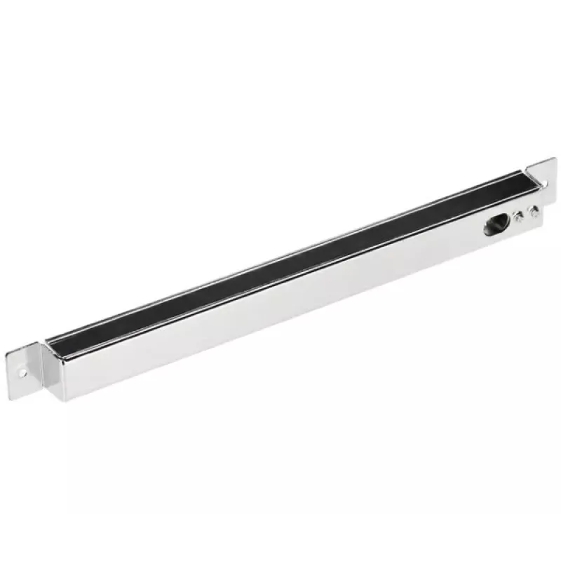 DELTA ATLO-KPS-21X262/SHEEL-S Wpuszczana przepust kablowy z uszczelką szczotkową, anodowane srebro, 262 mm