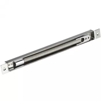 DELTA ATLO-KPS-21X262/SHEEL-S Wpuszczana przepust kablowy z uszczelką szczotkową, anodowane srebro, 262 mm