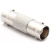 DELTA BNC żeńskie do BNC żeńskie sprzęgło adapter, 75 Ohm, niklowany mosiądz, podwójne BNC-BNC