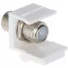 DELTA FX-F1 Moduł keystone światłowodowy, adapter SC Simplex/LC Duplex, biały