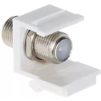 DELTA FX-F1 Moduł keystone światłowodowy, adapter SC Simplex/LC Duplex, biały