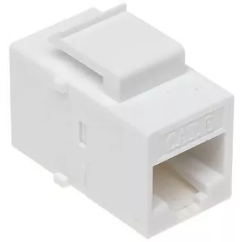 DELTA FX-RJ45-G/RJ45-G/6 Ekranowany moduł Keystone Cat6, beznarzędziowy, złote styki