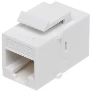 DELTA Moduł Keystone FX-RJ45-G/RJ45-G Kat.6 UTP RJ45 Żeński do RJ45 Żeński Łącznik, Szary