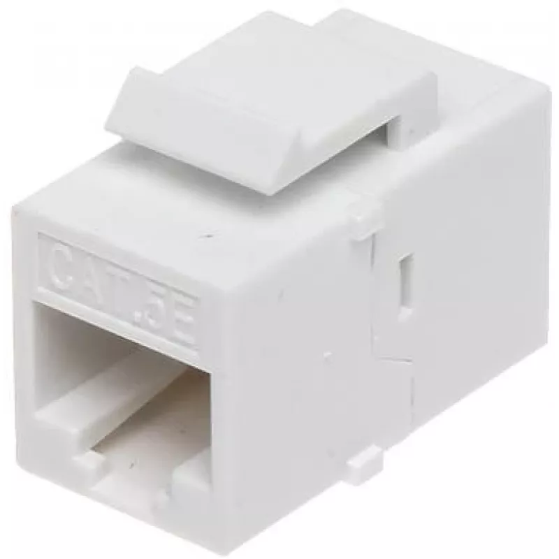 DELTA Moduł Keystone FX-RJ45-G/RJ45-G Kat.6 UTP RJ45 Żeński do RJ45 Żeński Łącznik, Szary
