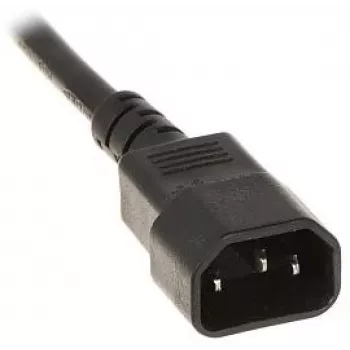 DELTA PD-8/R/IEC-N 8-gniazdowy PDU do montażu w szafie RACK 1U, IEC C13, 10A, 250V, czarny