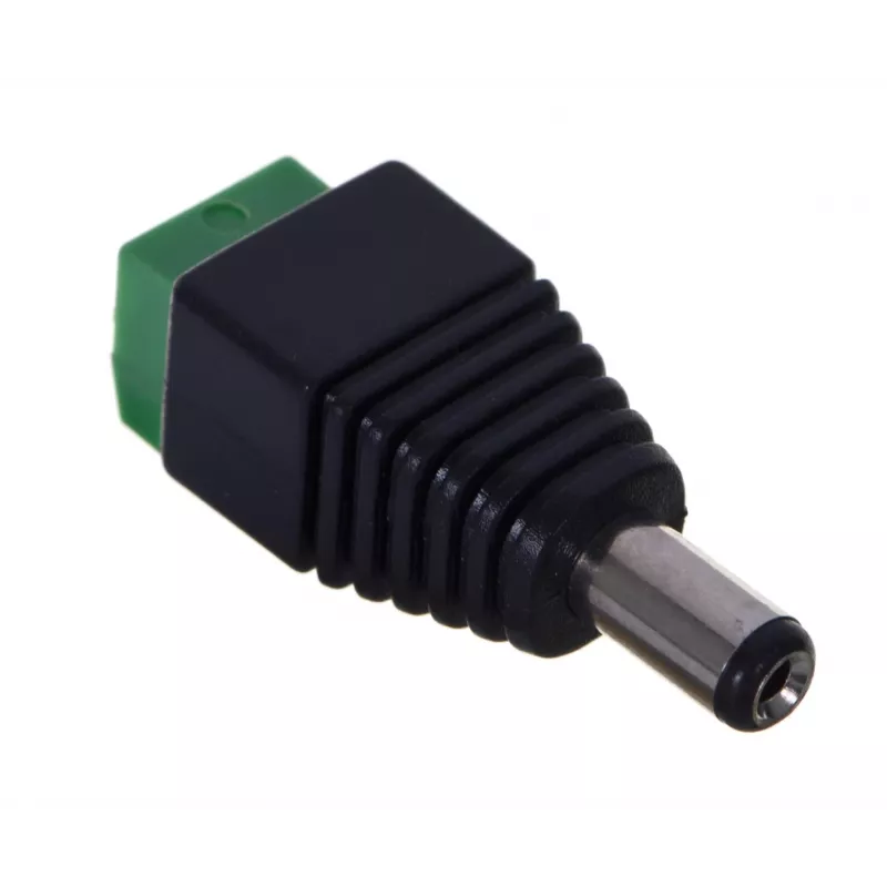 DELTA S-55 Wtyk zasilania DC 5,5x2,1 mm ze złączem śrubowym