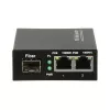 DELTA SPS-2P/1SFP Przemysłowy przełącznik PoE+, 2 Gigabit RJ45 + 1 SFP, budżet 60W, szyna DIN