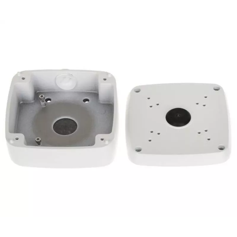 DELTA STG-PFA121 Puszka przyłączeniowa, uchwyt ścienny do kamer kopułkowych Dahua, biały, IP66, aluminium