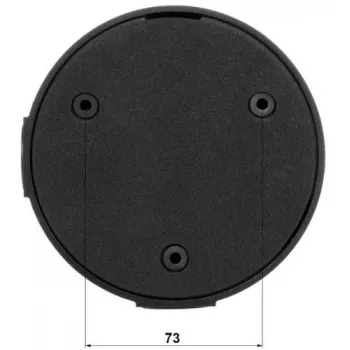 DELTA STG-PFA130-E Puszka przyłączeniowa do kamer kopułkowych Dahua, montaż ścienny/sufitowy, aluminium, czarna STG-PFA130-E(BLACK)