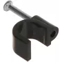 DELTA TRZ-7/100/B Uchwyt kablowy czarny 100 szt.