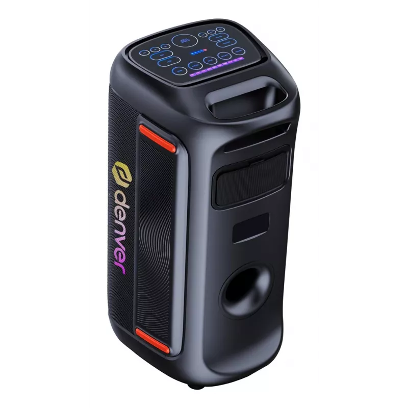 Denver BPS-370 Przenośny Głośnik Bluetooth Party 1000W PMPO