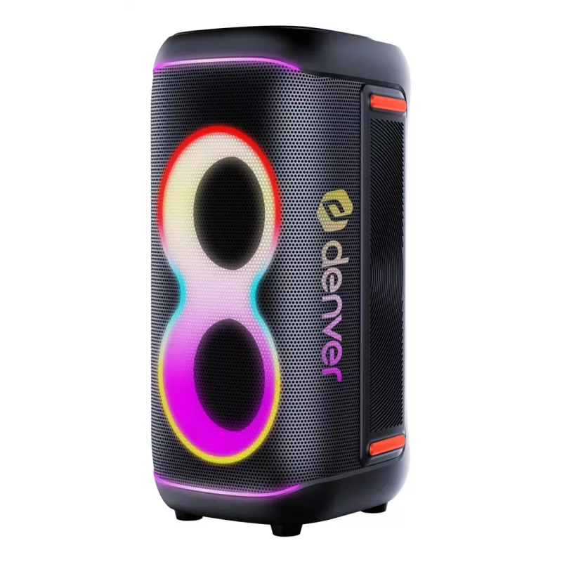 Denver BPS-370 Przenośny Głośnik Bluetooth Party 1000W PMPO