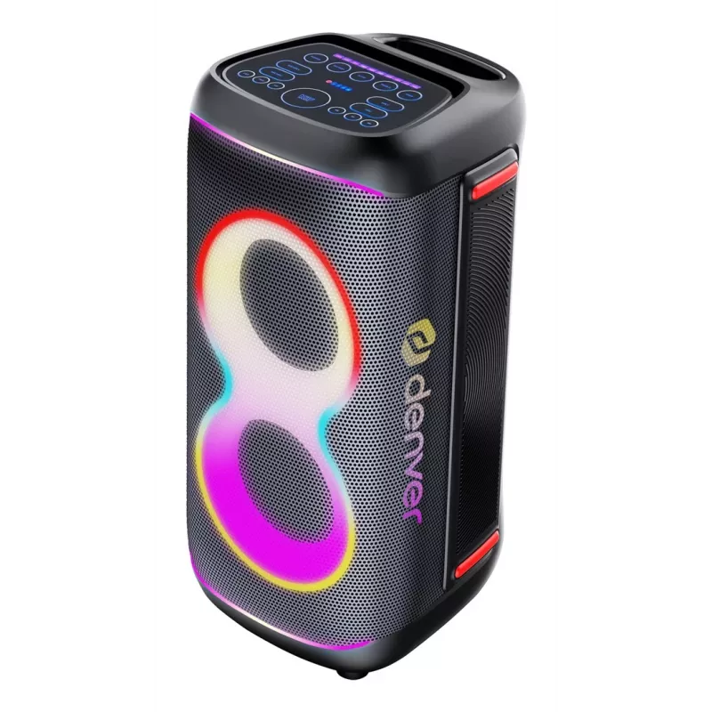 Denver BPS-370 Przenośny Głośnik Bluetooth Party 1000W PMPO