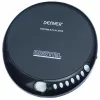 Denver DM-24 Przenośny odtwarzacz CD ze słuchawkami, czarny
