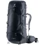 Plecak turystyczny Deuter Aircontact Lite 50 + 10, czarno-grafitowy