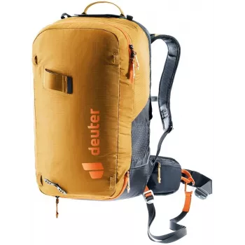 Deuter Alproof Lite 20 SL Plecak lawinowy z poduszką powietrzną + Kosmetyczka Wash Center I - Cynamon/Czerń & Rodzynka/Caspia