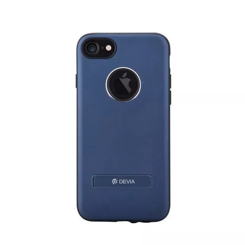 Devia Apple iPhone 7 iView Blue Flip Case z okienkiem Smart View i podstawką