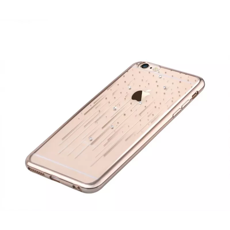Devia Apple iPhone 7 Plus / 8 Plus Crystal Meteor Soft Case Champagne Gold