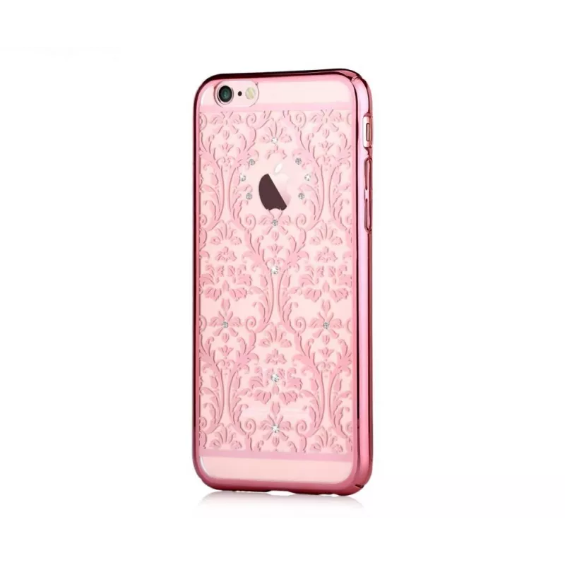 Devia Apple iPhone 7 Plus Baroque z kryształami Swarovski w kolorze Rose Gold – etui ochronne
