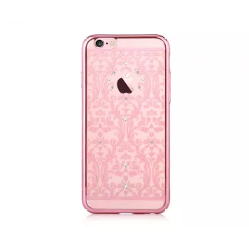 Devia Apple iPhone 7 Plus Baroque z kryształami Swarovski w kolorze Rose Gold – etui ochronne