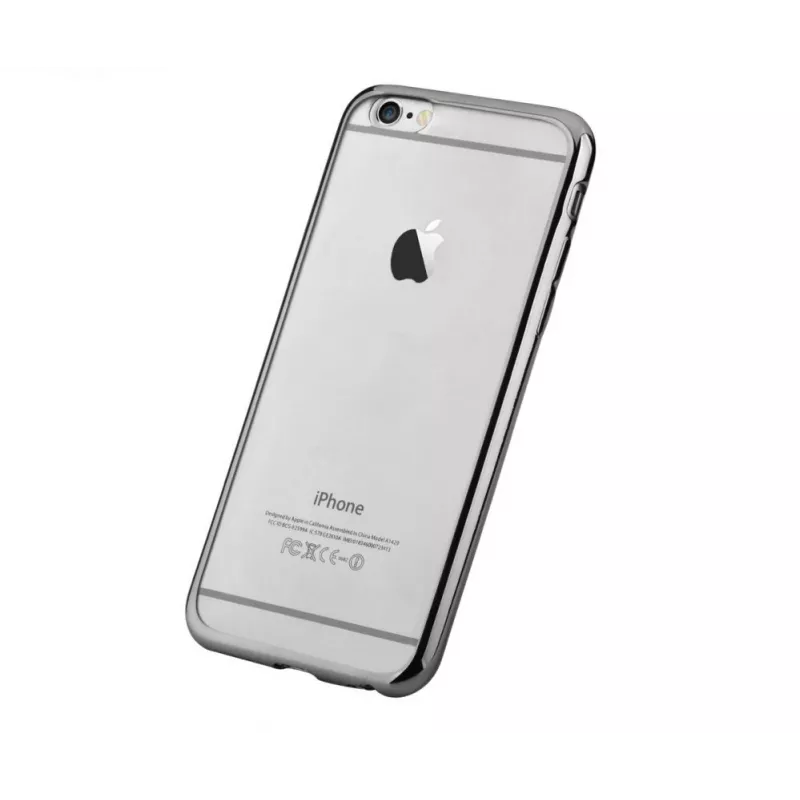 Devia Glitter Soft Case do Apple iPhone 7 / iPhone 8 / iPhone SE (2020) / iPhone SE (2022) - Srebrny