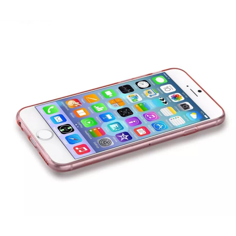 Devia Naked Series Ultra-cienka, przezroczysta matowa osłona tylna do Apple iPhone 7 / 8 - Rose Gold