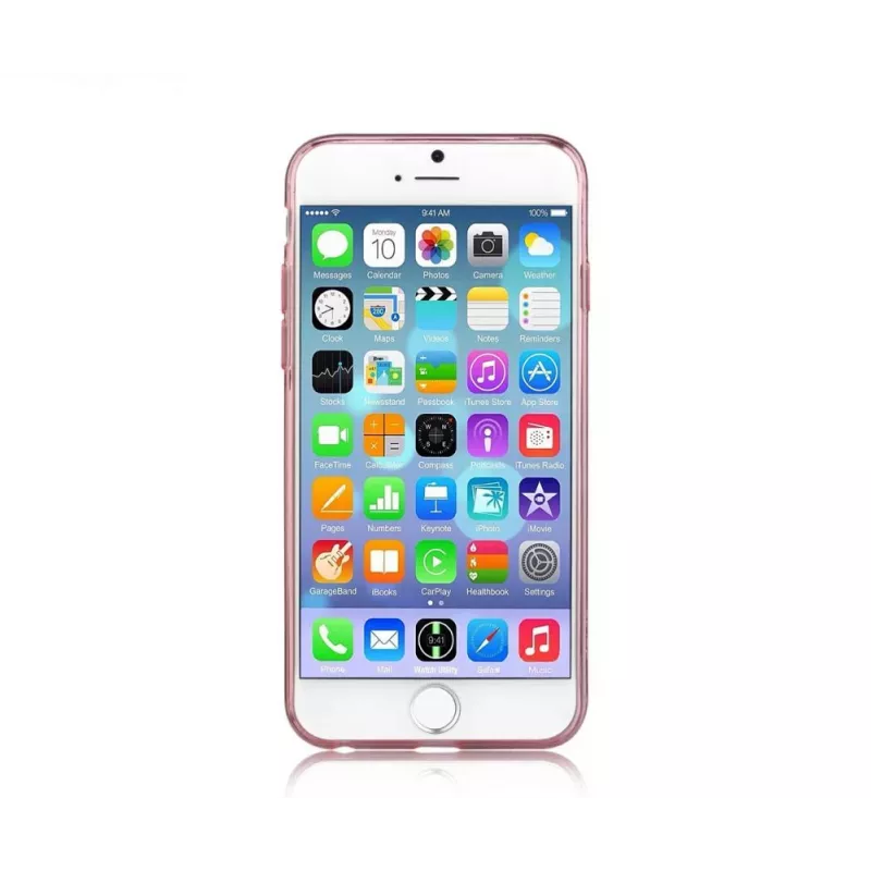 Devia Naked Series Ultra-cienka, przezroczysta matowa osłona tylna do Apple iPhone 7 / 8 - Rose Gold