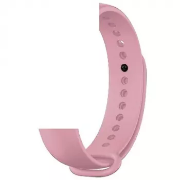 Devia Xiaomi Mi Band 5/Mi Band 6 Deluxe Sport Różowy Silikonowy Pasek Zastępczy