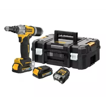 DEWALT 18V Akumulatorowy Nitownica DCF414E2GT 20kN 30mm 2x1.7Ah POWERSTACK TSTAK