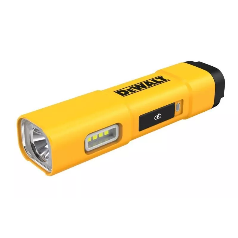 Latarka LED DEWALT BD-DCL183 1300 lumenów, odporna na zachlapanie IPX4, aluminium klasy lotniczej, czarna