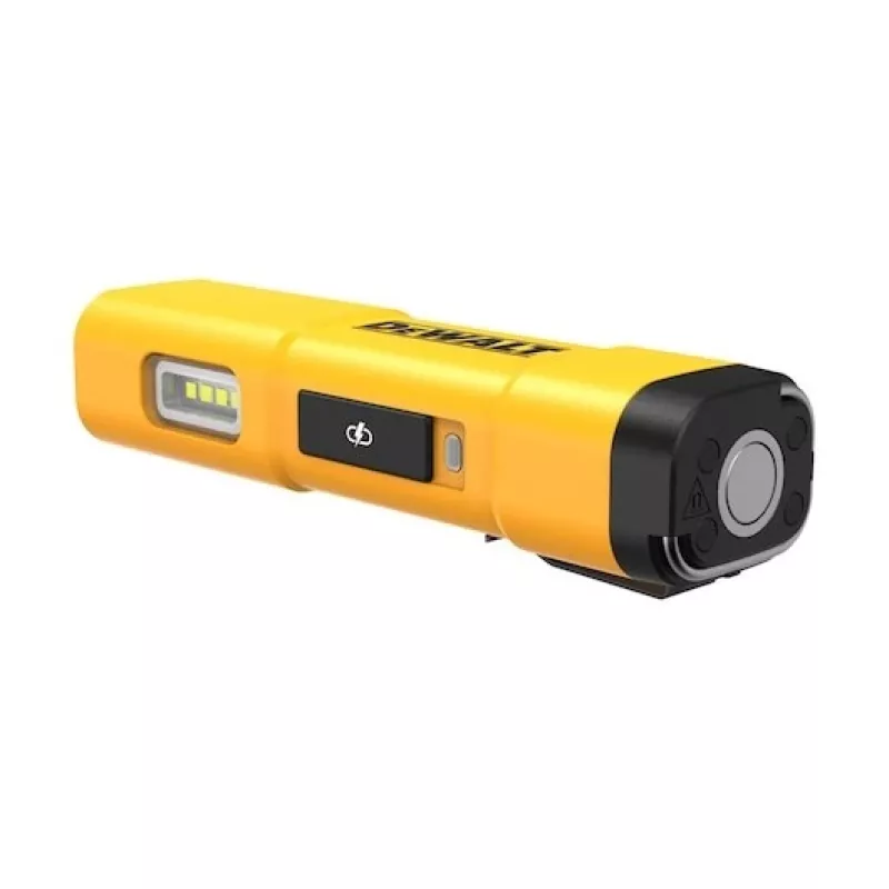 Latarka LED DEWALT BD-DCL183 1300 lumenów, odporna na zachlapanie IPX4, aluminium klasy lotniczej, czarna