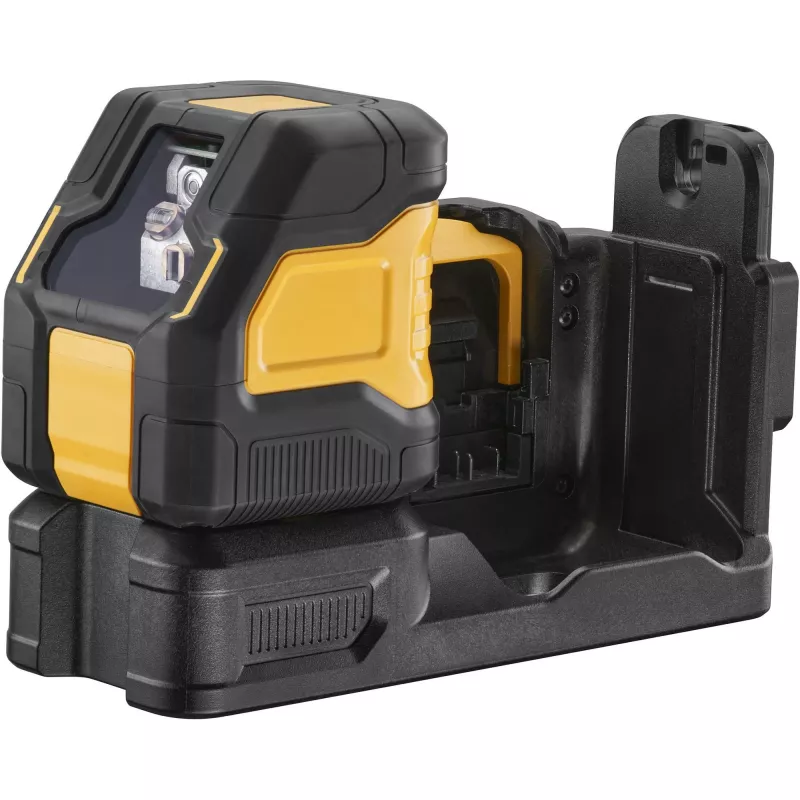 DEWALT Cross Line Laser DCE088NG18, 12/18V (Czarny/Żółty, bez baterii i ładowarki, zielone linie laserowe, T STAK Box)