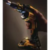 DEWALT DCF620D2-QW 18V akumulatorowa wkrętarka udarowa bezszczotkowa 4400 RPM 2 x 2.0Ah akumulatory Li-Ion, ładowarka i TSTAK II Kitbox, czarno-żółta