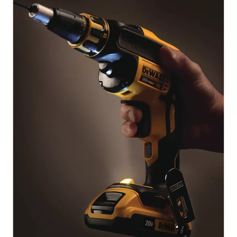 DEWALT DCF620D2-QW 18V akumulatorowa wkrętarka udarowa bezszczotkowa 4400 RPM 2 x 2.0Ah akumulatory Li-Ion, ładowarka i TSTAK II Kitbox, czarno-żółta