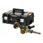DEWALT DCM200NT-XJ 18V XR Akumulatorowa Szlifierka Taśmowa, 75x457 mm, Silnik Bezszczotkowy, Regulacja Prędkości, Czarno-Żółty