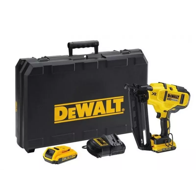 DEWALT DCN660D2-QW 18V Bezprzewodowy Gwoździarka/Zszywacz Zestaw