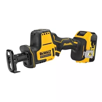 DEWALT DCS369P2-QW 18V XR Bezszczotkowa Piła Szablasta Zestaw z 2 x 5.0Ah Akumulatorami, Ładowarką i Skrzynką TSTAK II