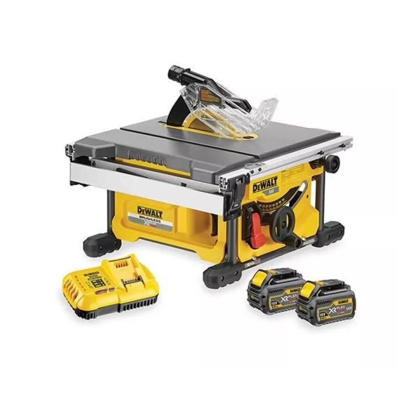 DEWALT DCS7485T2-QW Akumulatorowa Piła Stołowa 5800 RPM 54V XR FLEXVOLT 2x6.0Ah