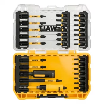 DEWALT DT70747T-QZ 36-częściowy zestaw bitów udarowych z torsją do wkrętaków z twardym etui Tough Case+