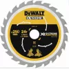 DEWALT DT99573 Brzeszczot do piły tarczowej 250 mm 60 zębów TCT Fine Cut do drewna, sklejki, MDF, płyty wiórowej