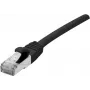 Kabel krosowy DEXLAN Cat.6A S/FTP, PiMF, 20m, czarny, 10Gbps, LSZH 858655