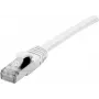 DEXLAN Cat.6A S/FTP PiMF kabel krosowy, 20 m, biały, 10GbE, Slim Boot 858647