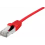 Dexlan Cat. 6A S/FTP (PiMF) Ultra-Thin LSZH kabel krosowy, czerwony, 10 m 858734
