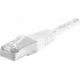 DEXLAN Cat6a SFTP kabel krosowy RJ45 do RJ45 5m biały formowany 10Gbps 858365