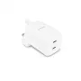 DICOTA 2-Port GaN USB-C Wall Charger 100W White