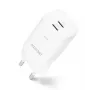 Dicota 2-Port GaN Wall Charger 65W UK Biały